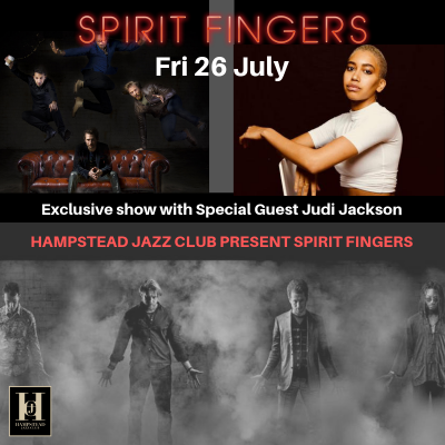 SPIRIT FINGERS with special guest Judi Jackson