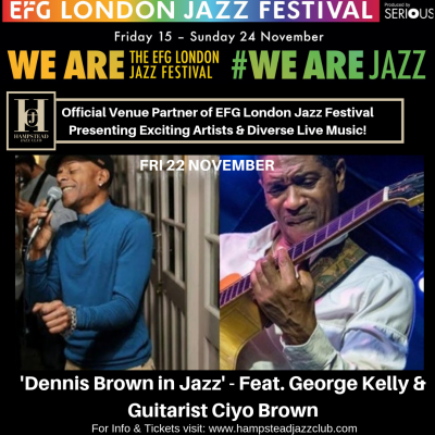 'Dennis Brown in Jazz' - Feat. George Kelly & Guitarist Ciyo Brown