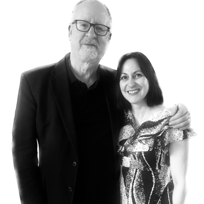Georgia Mancio and Robin Aspland