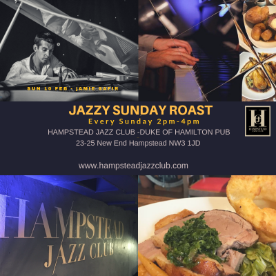 Jazzy Sunday Roasts at Hampstead Jazz Club