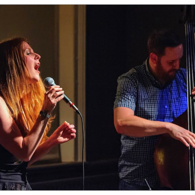 Zoe Gilby & Andy Champion Vocals & Double Bass Duo