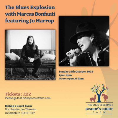 The Blues Explosion with Marcus Bonfanti featuring Jo Harrop @ Bishops Court Farm