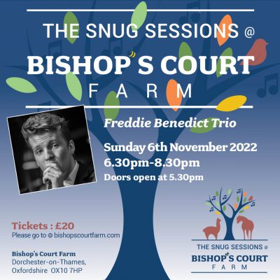 Freddie Benedict Trio - The Snug Sessions @ Bishop’s Court Farm